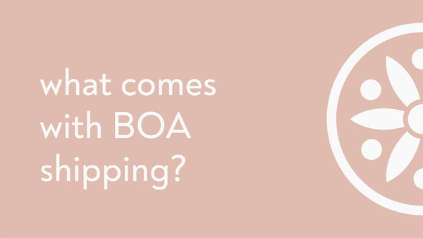 Episode #4: When you order BOA, here is what to expect.